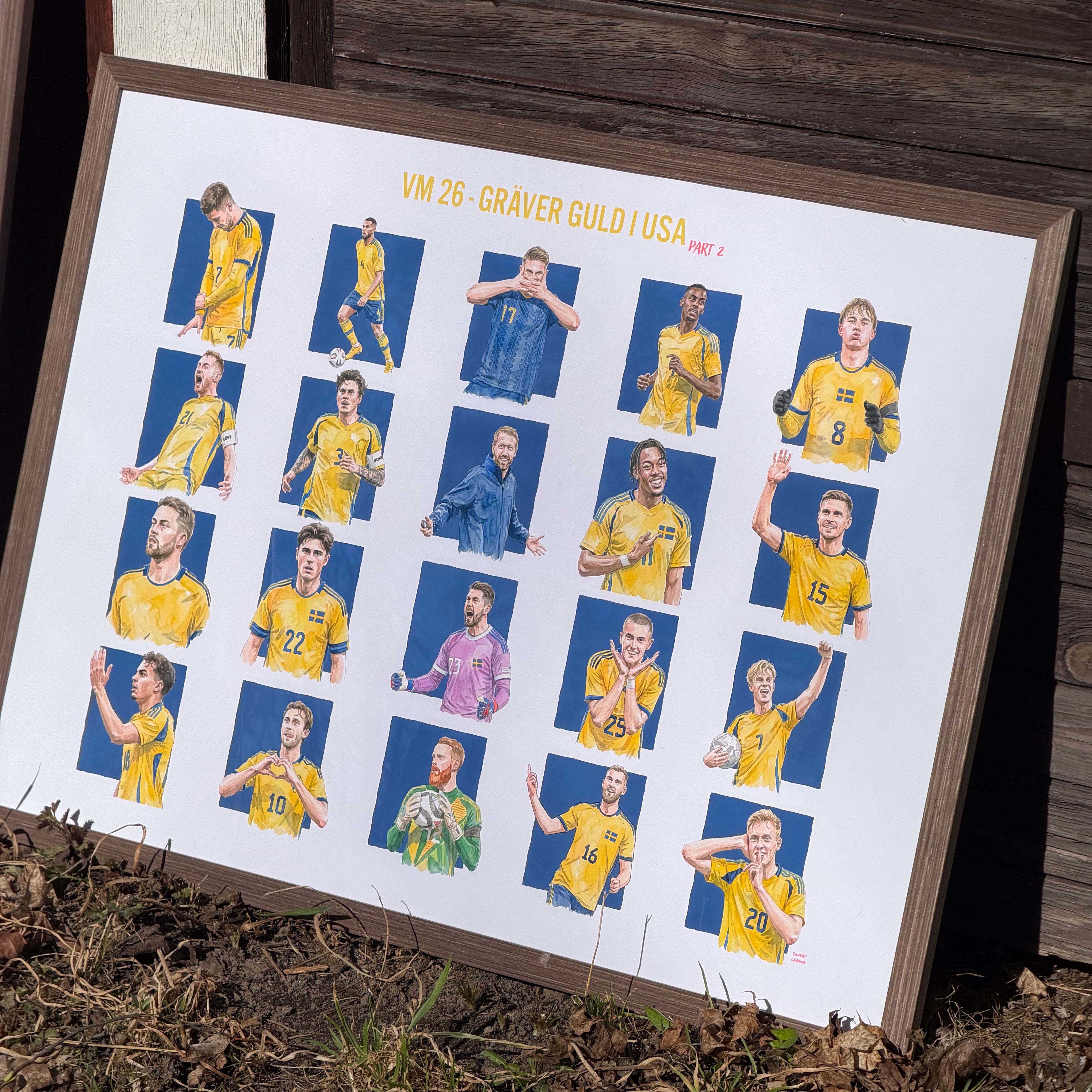 GRÄVER GULD I USA - Poster