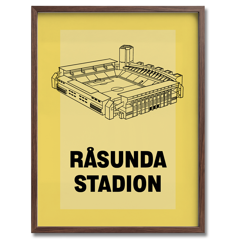Råsunda Stadion - Poster