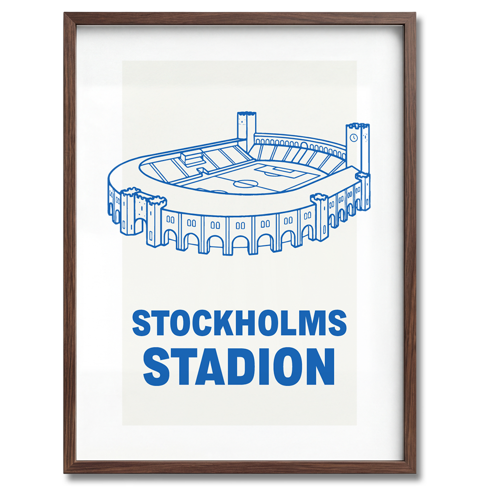 Stockholms Stadion - Poster