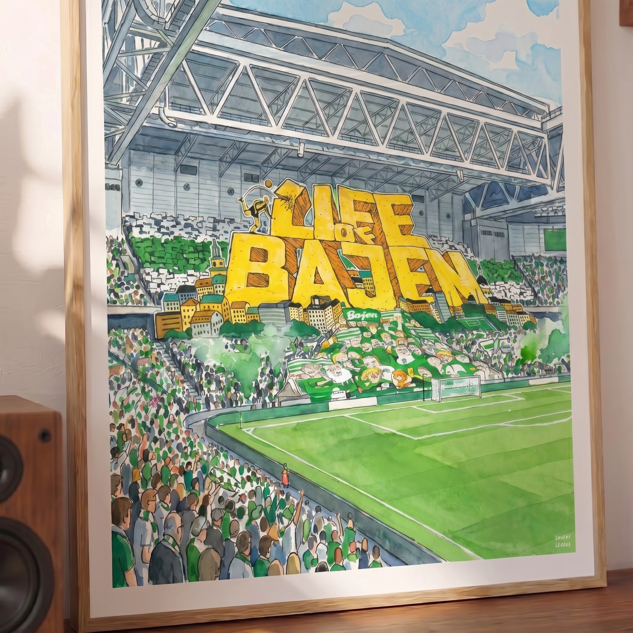 Stockholm Stadium - Poster