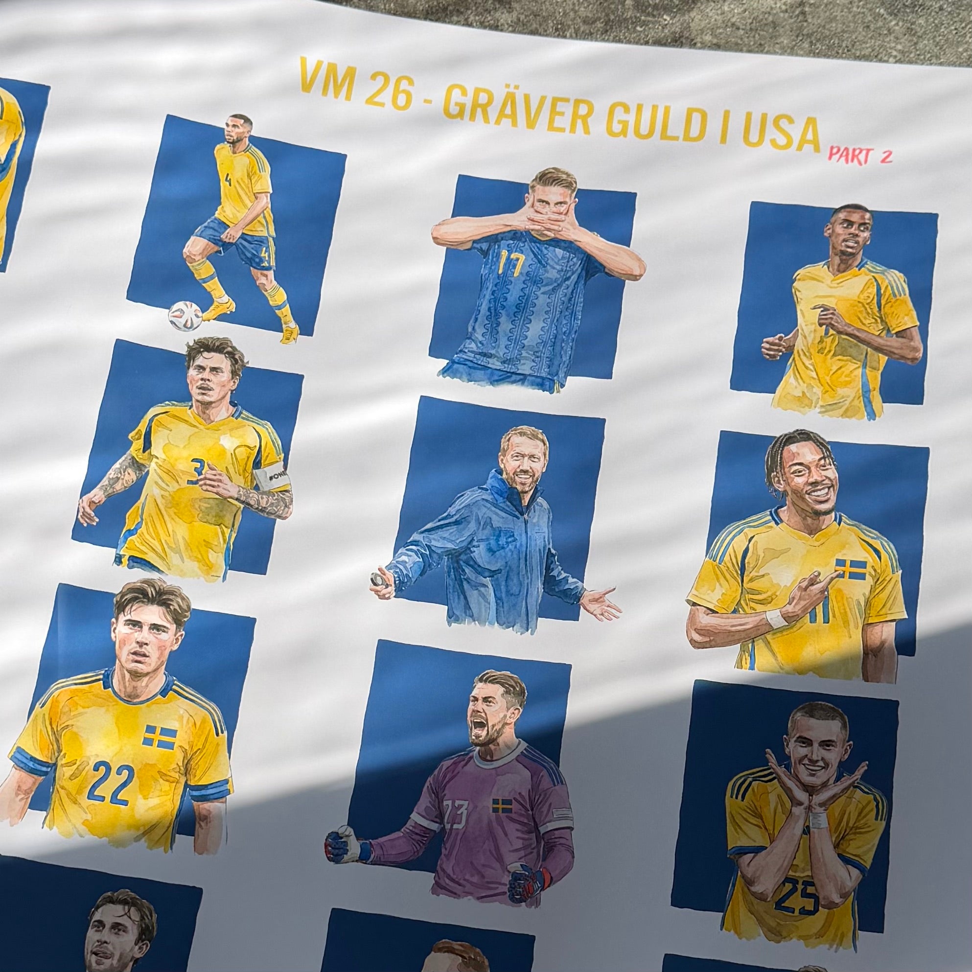 GRÄVER GULD I USA - Poster