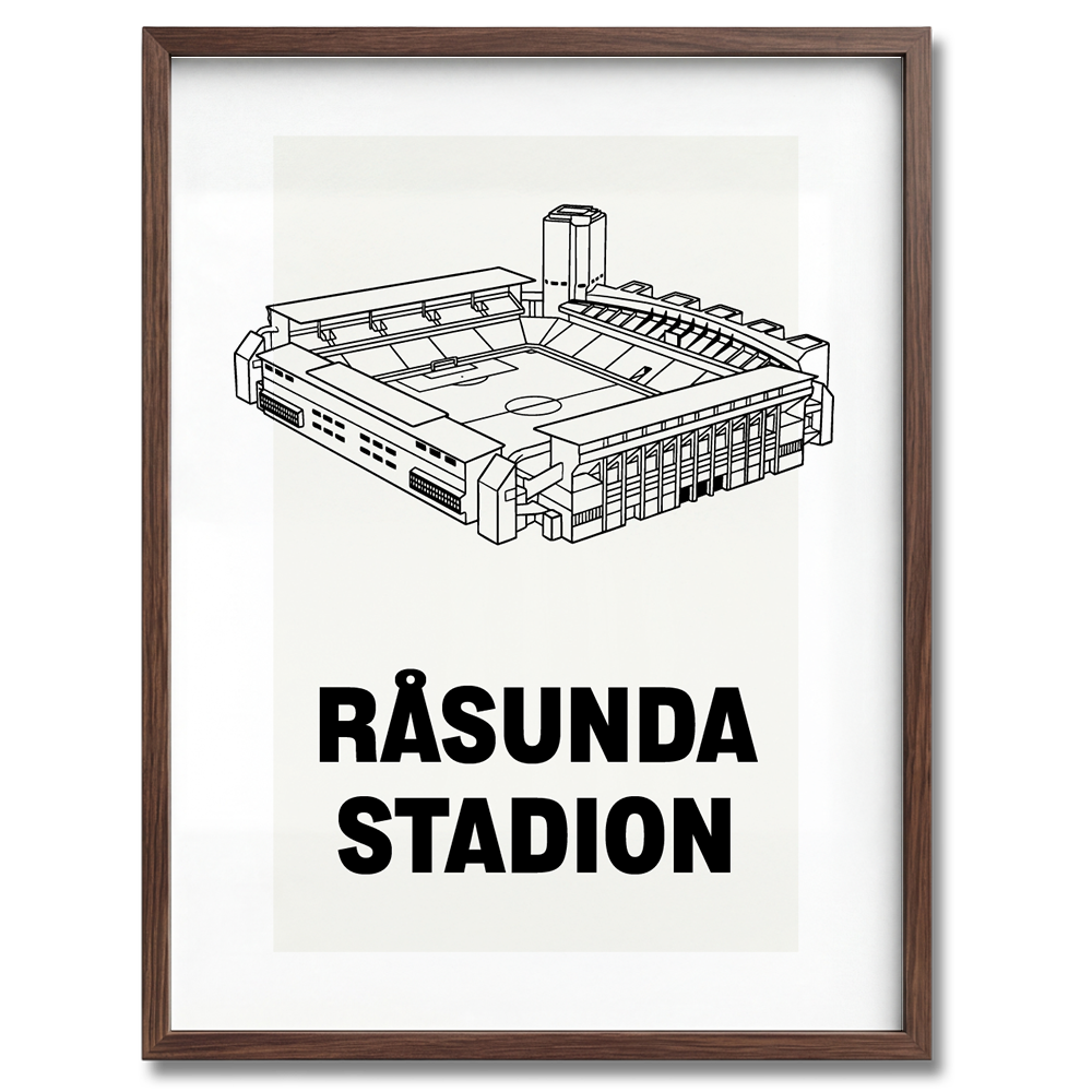 Råsunda Stadion - Poster