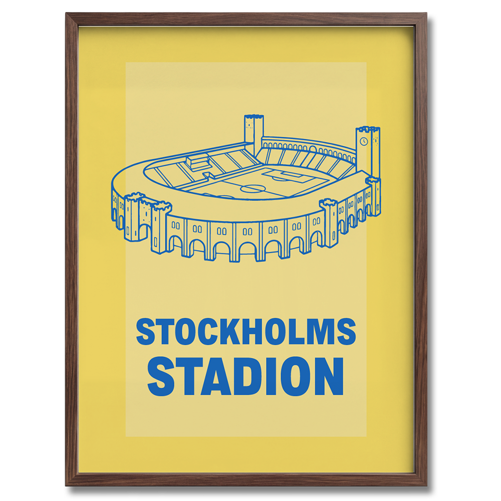 Stockholms Stadion - Poster